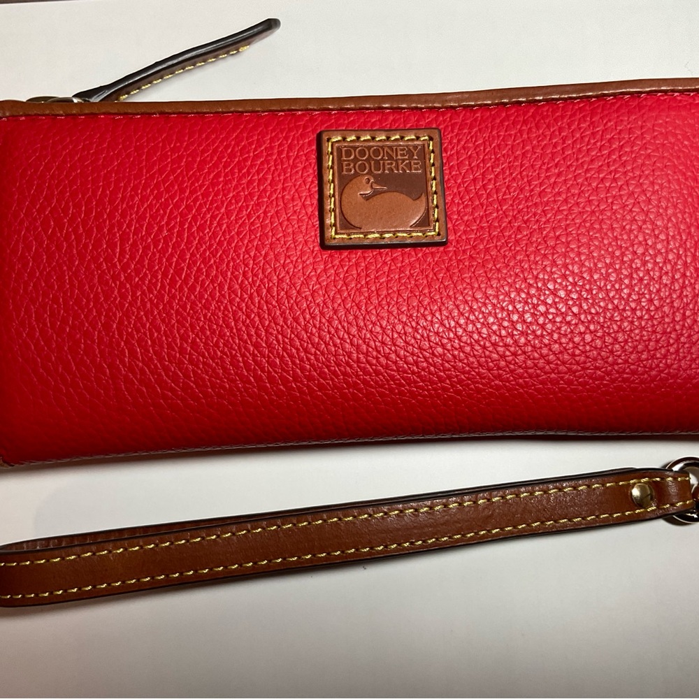 Dooney & Burke Zip Clutch Wristlet